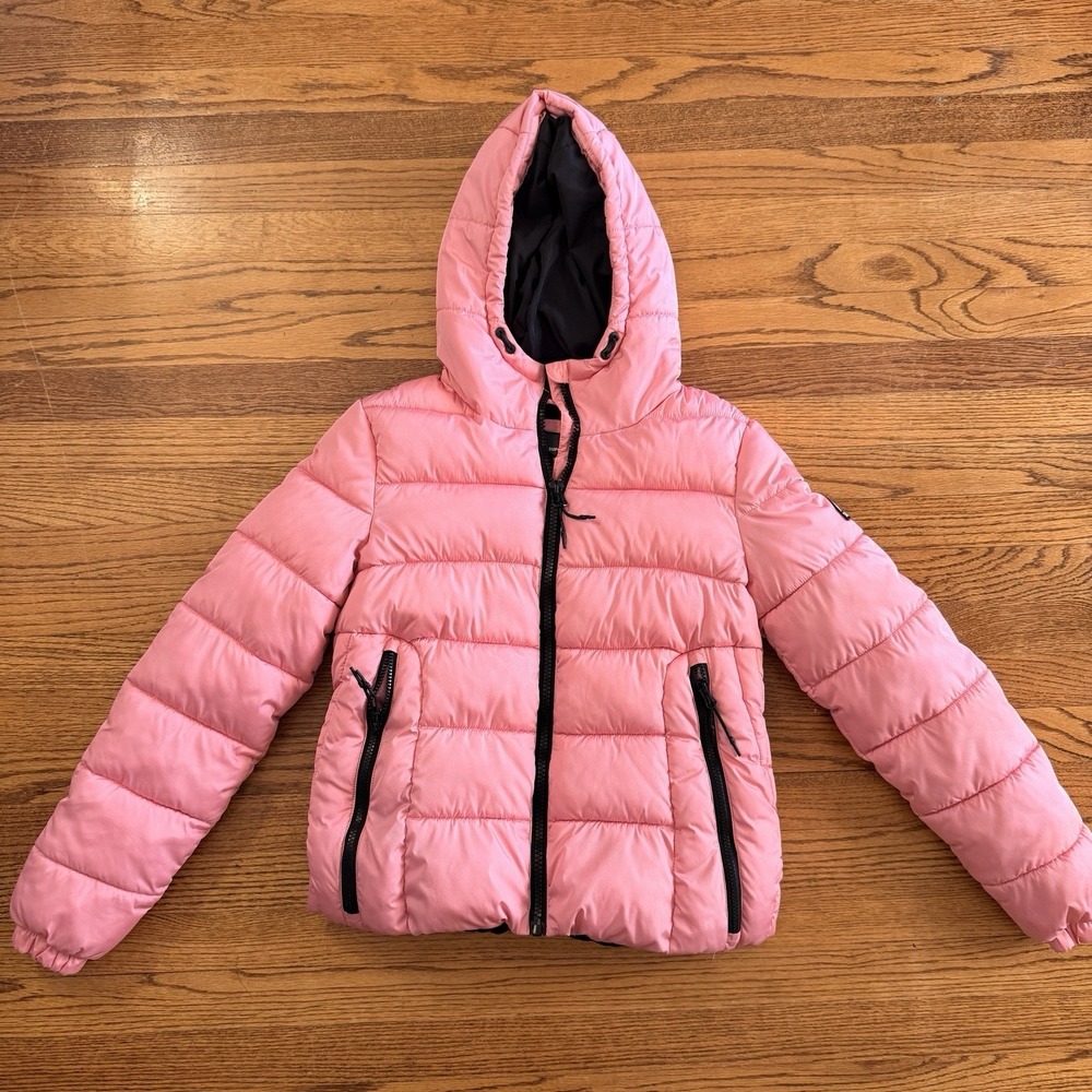 Super‎ Dry Authentic Sports Puffer Winter Women’s Jacket Size 6/Small